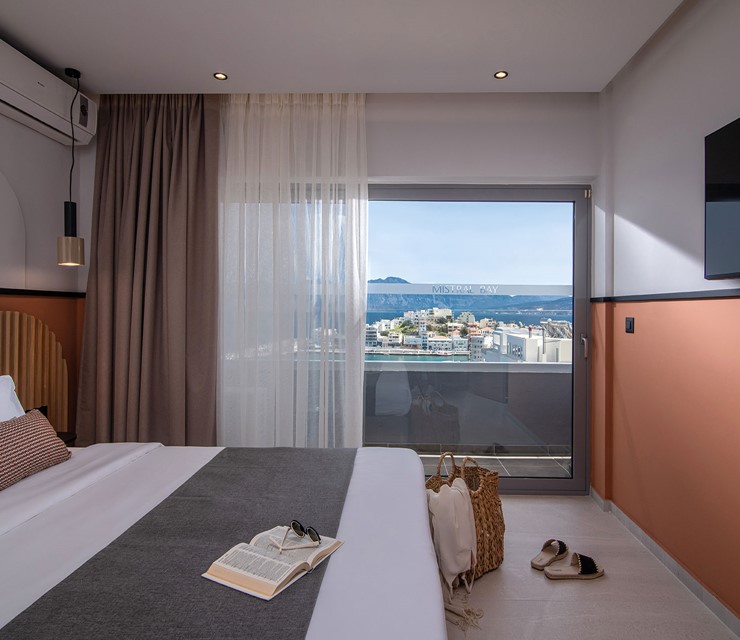 TRIPLE ROOM WITH SIDE SEA VIEW